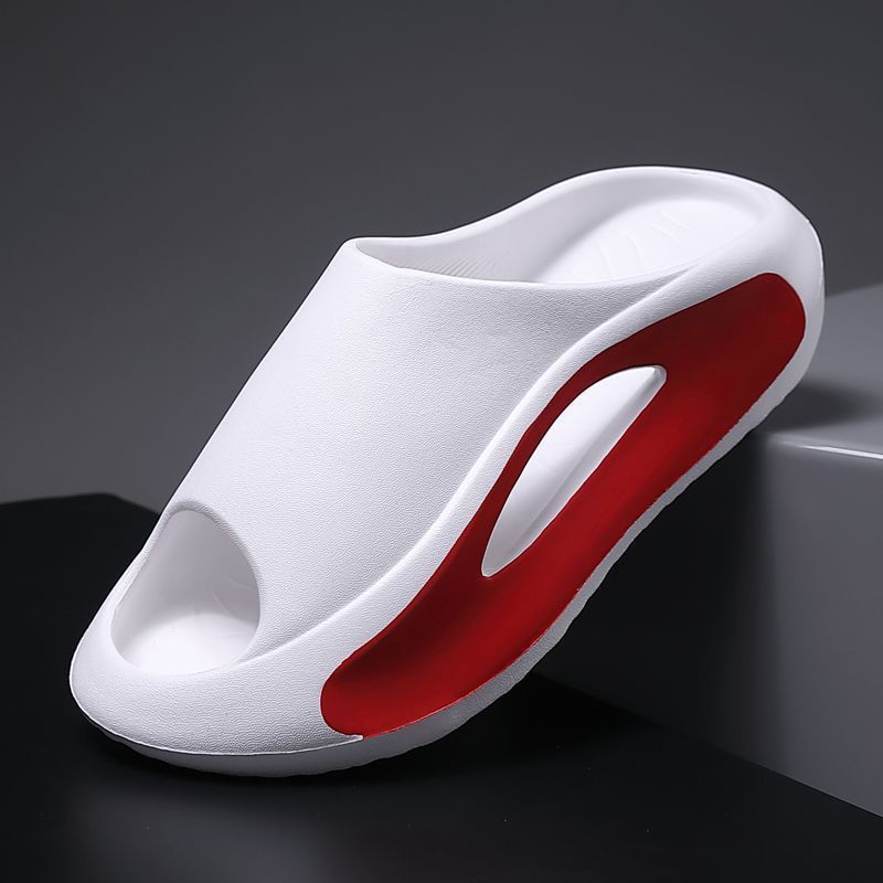 Men's summer outdoor wear is fashionable and versatile. Anti-slip thick-soled outdoor casual one-shoulder flip-flops Application Scenario