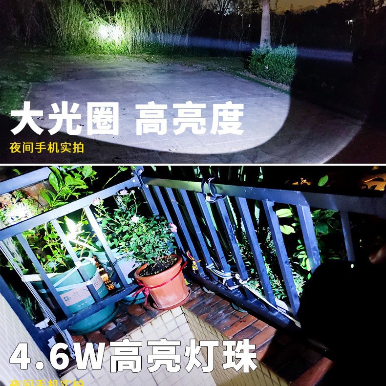 Tegxin 990LED portable searchlight is a rechargeable, high-intensity, ultra-bright outdoor home patrol night emergency light Application Scenario