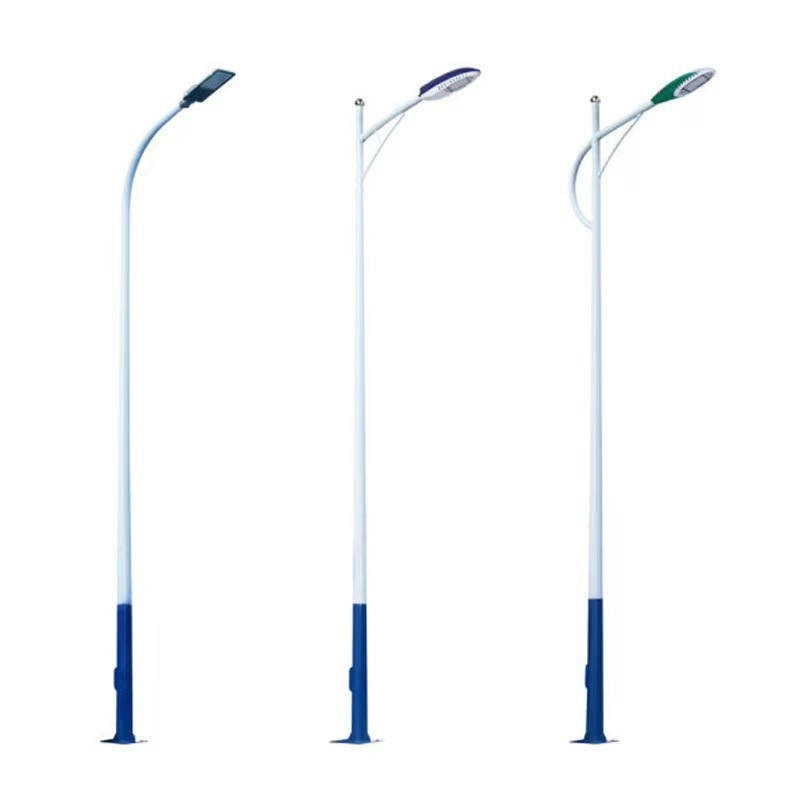 Outdoor high-power municipal street lamps, 5-meter, 6-meter and 8-meter lamp poles, municipal road lighting, ultra-bright high-pole landscape street lamps Item Picture