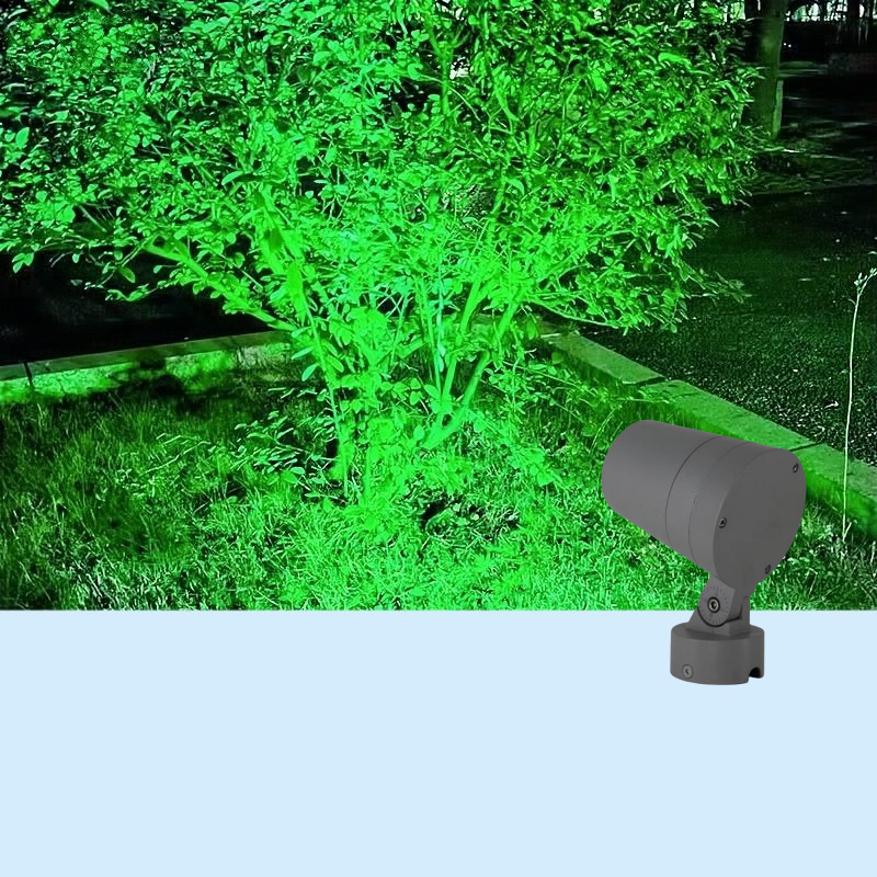 LED floodlights, COB floodlights, ground-mounted tree lights, outdoor waterproof courtyard garden exterior wall landscape advertising lights Specification drawing