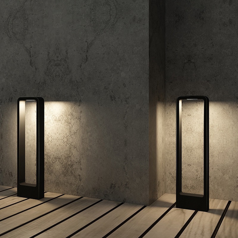 Outdoor courtyard lights, solar lights, lawn lights, waterproof hotel, villa, community, park, corridor, grassland lights, landscape lights details Picture