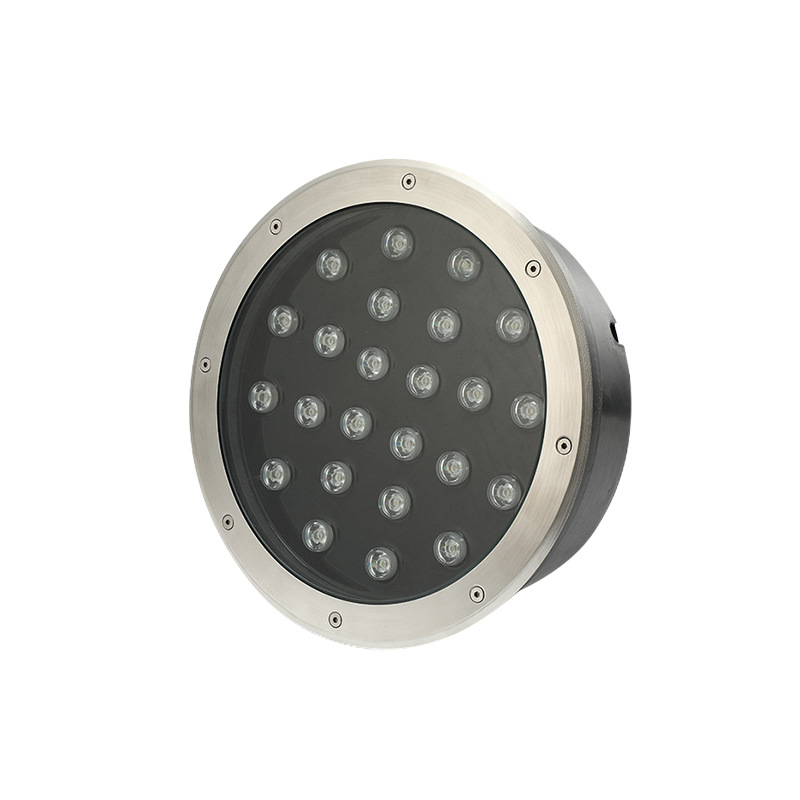 Wide-voltage 85-265v buried light, outdoor waterproof embedded stainless steel park square ground spotlight, Amazon Item Picture