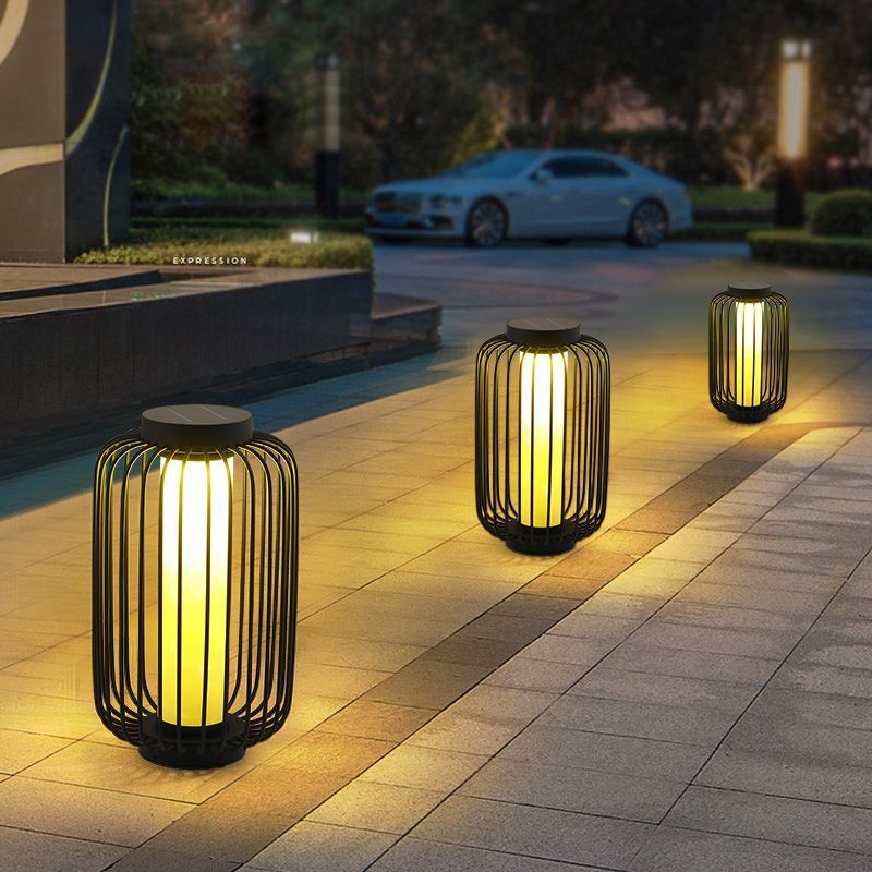 New Chinese-style waterproof outdoor lawn lights, courtyard corridor lights, villa garden landscape lights, Chinese-style lanterns, floor lights Specification drawing