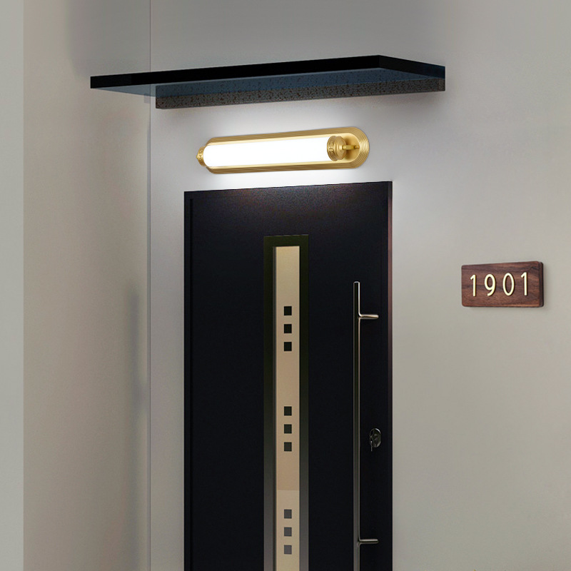 New Chinese-style entrance lamps with a high-end feel, entrance hall lamps, wall lamps for entering the house, long balcony lamps, and ultra-bright courtyard headlamps details Picture