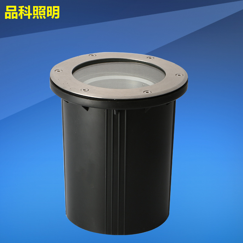 Buried lamp housing, embedded stainless steel lamp housing with accessories, park lawn waterproof tree shooting light direct sales full figure