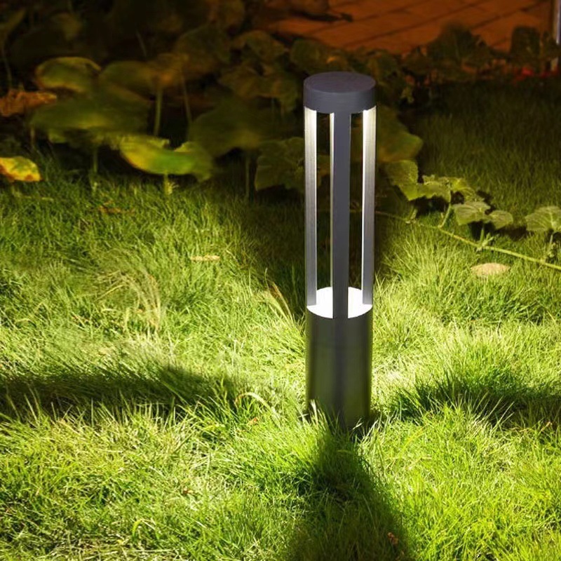 Ground-penetrating lawn lights, outdoor waterproof landscape lights, modern outdoor garden, villa courtyard lights, simple community corridor lights Application Scenario