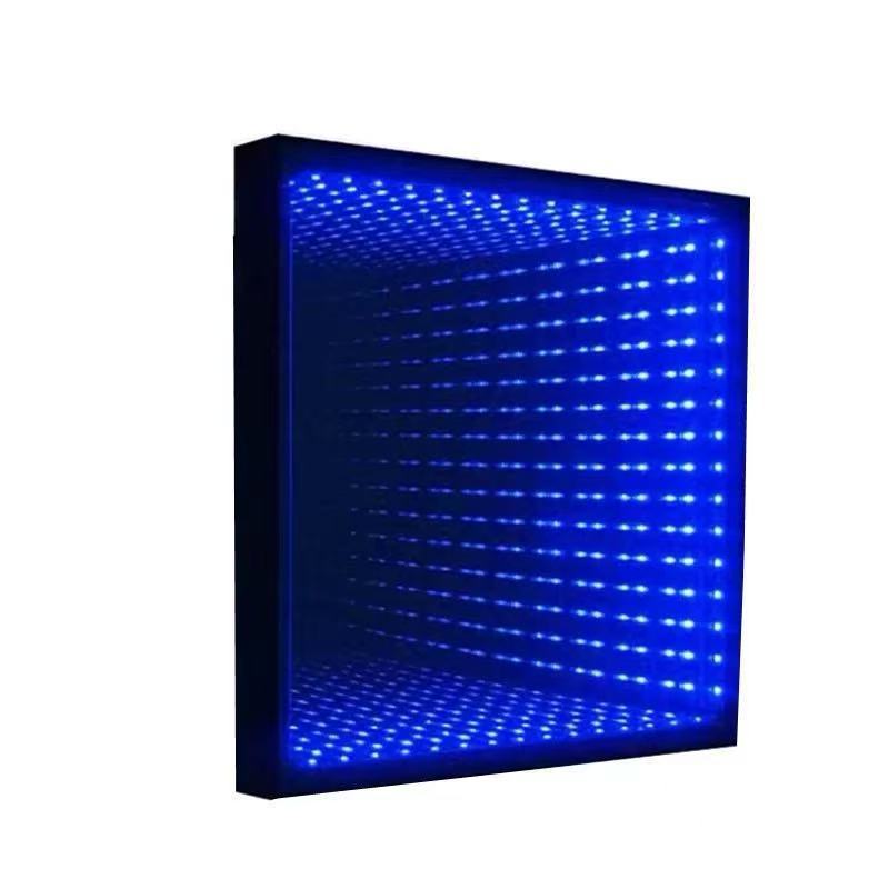 3D luminous abyss neon floor light, full-color wireless luminous floor light for bars, wedding ceremonies, KTVS, shopping malls, dance pools Item Picture