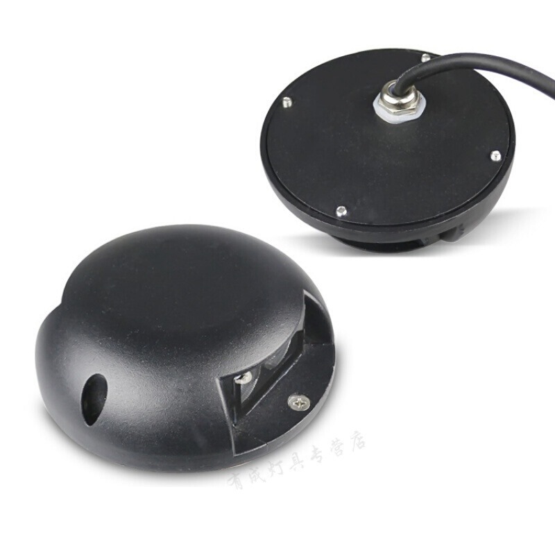 Buried lights, hole-free led outdoor waterproof and translucent ground turtle-back spotlights, side-emitting internet-famous walkway lights, courtyard Application Scenario