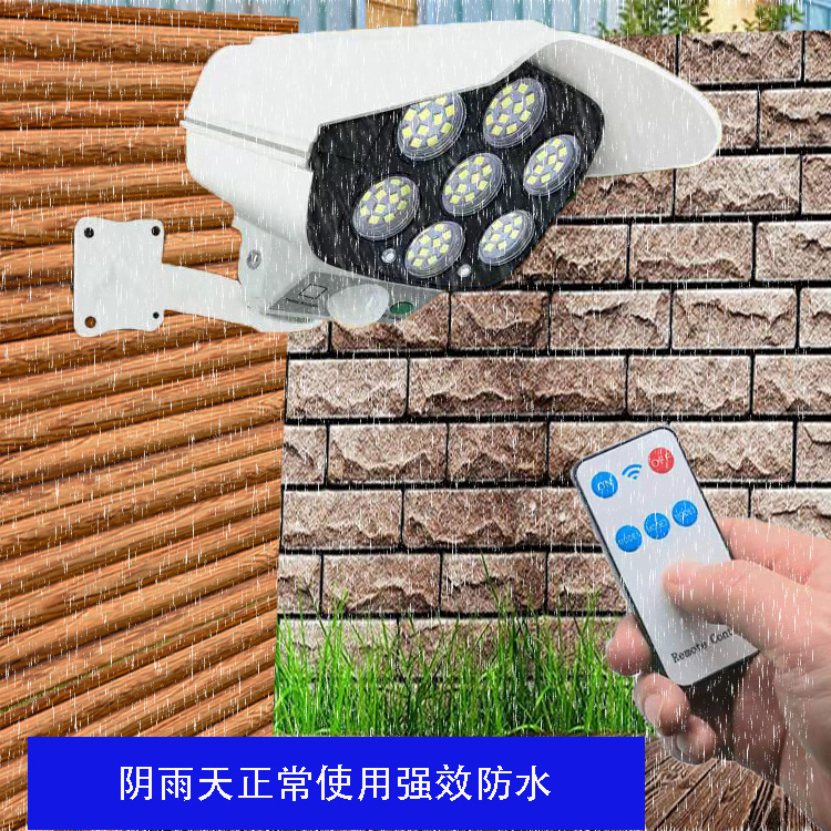 Cross-border solar monitoring lights, outdoor garden lights, intelligent human body sensing lighting lamps, multi-functional simulation cameras Application Scenario