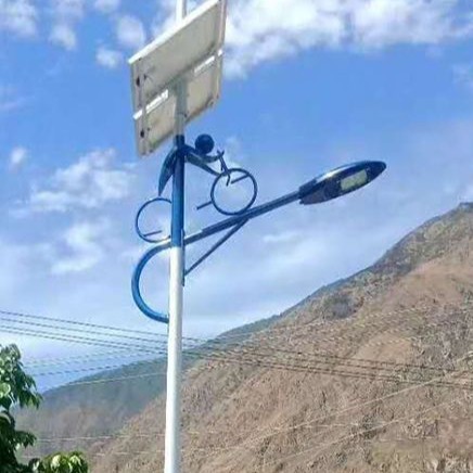 Ethnic solar street lamps for Zhongshan factory, high-brightness solar street lamps for rural courtyards details Picture