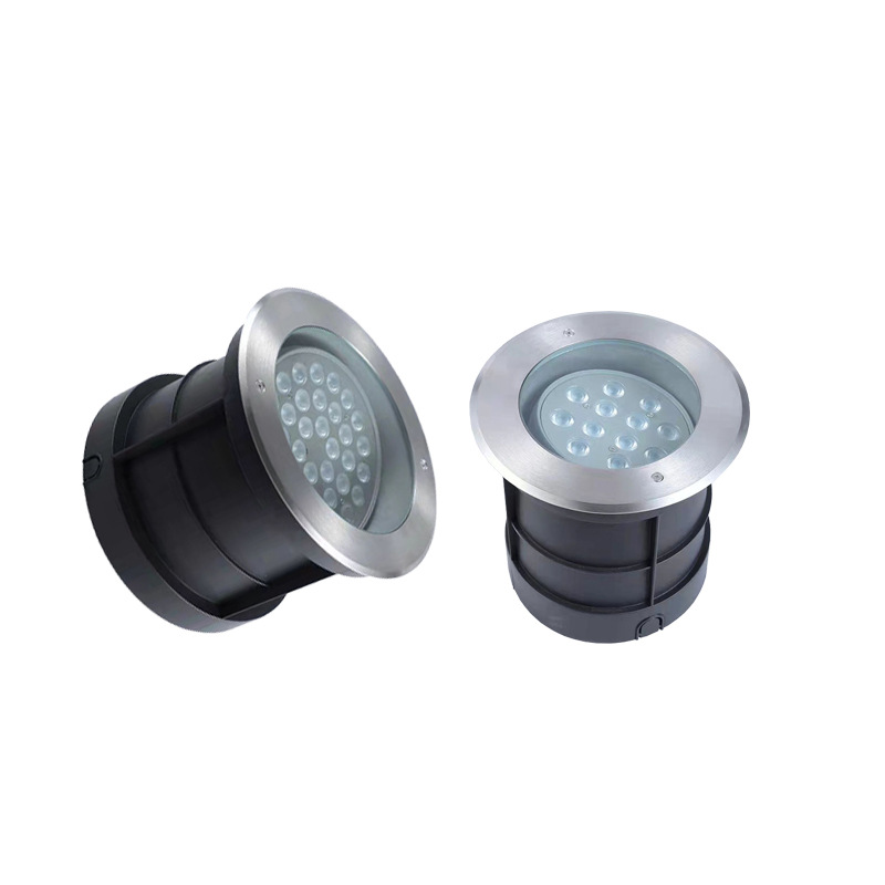 led adjustable Angle ground lights, embedded spotlights, garden villa lawn lights, waterproof courtyard landscape tree lighting lights Item Picture