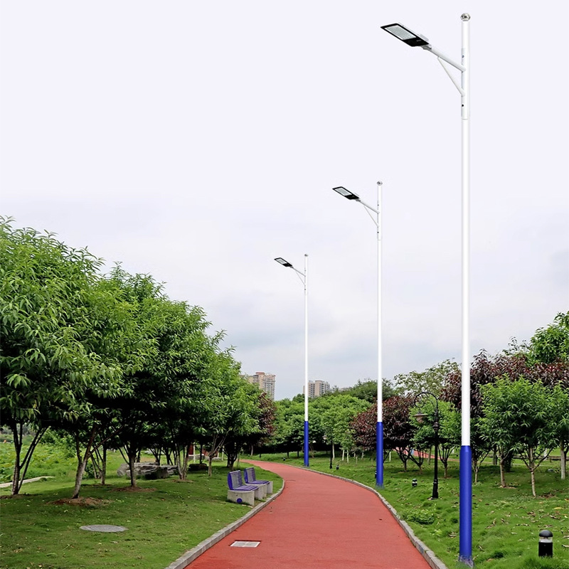 6-meter LED solar photovoltaic street lamps for new rural areas, outdoor lamps, municipal engineering roads, high-power high-pole lamps Specification drawing