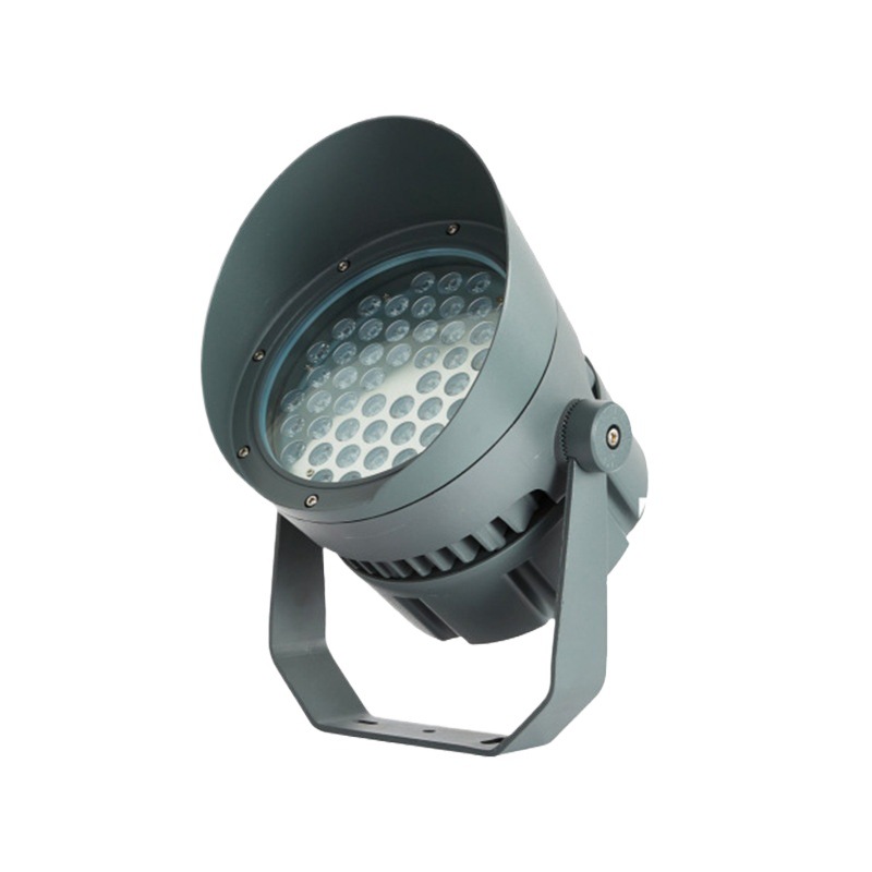 led waterproof floodlights, circular focused floodlights for building exterior walls, villa landscape garden tree lighting and ground insertion lights Item Picture