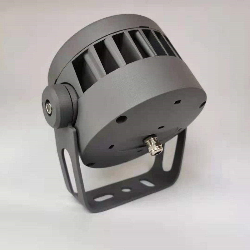 New round floodlights, 12W and 24W outdoor waterproof floodlights, high-pressure lighting stage, exterior wall remote lights for buildings details Picture