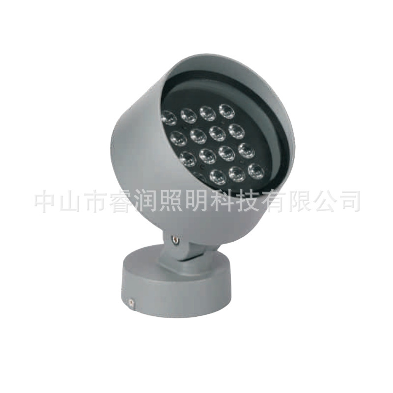 LED outdoor floodlights, square night scene floodlights, garden lighting projects, tree lights, circular spotlight lawn lights Item Picture