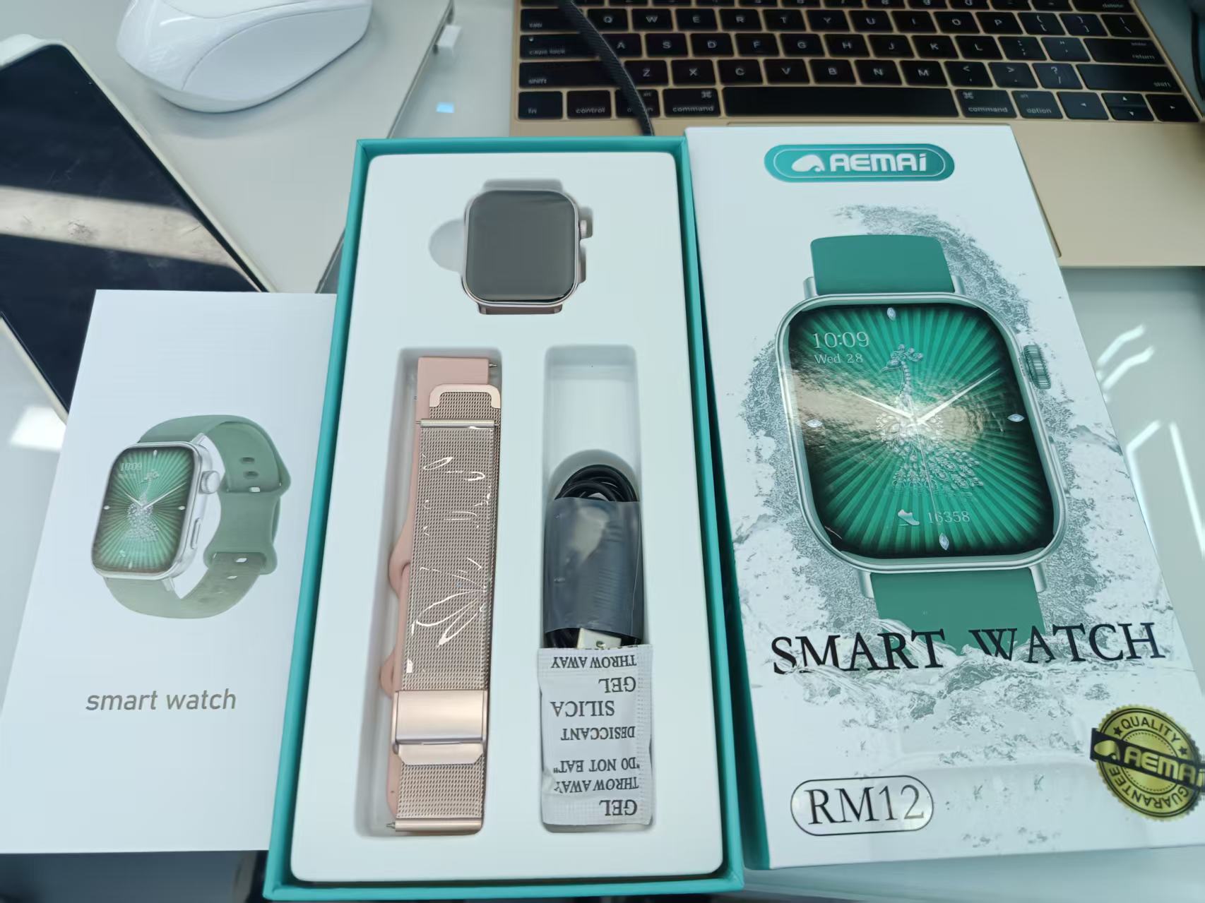 AEMAi Smartwatch Outdoor Sports Bluetooth Call high-definition heart rate detection Sports Watch RM12 Smartwatch details Picture