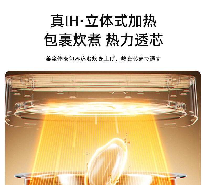 Latuna拉图那低糖IH电磁加热3l电饭煲多功能家用纯钛内胆电饭锅详情10