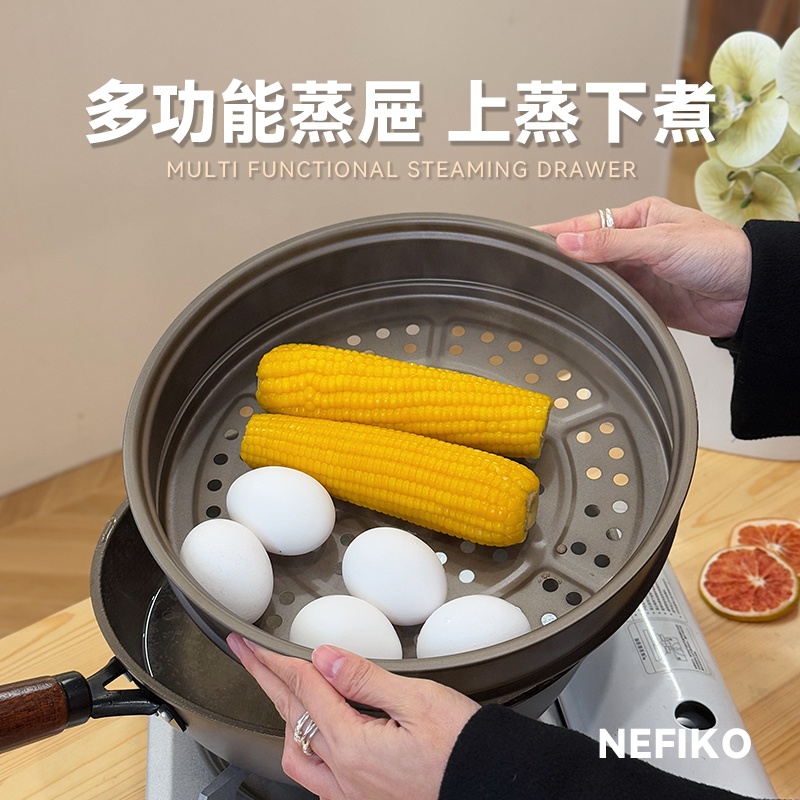 蒸锅蒸笼/爱仕达不锈钢汤锅/荣事达蒸锅/不锈钢蒸锅/蒸锅细节图