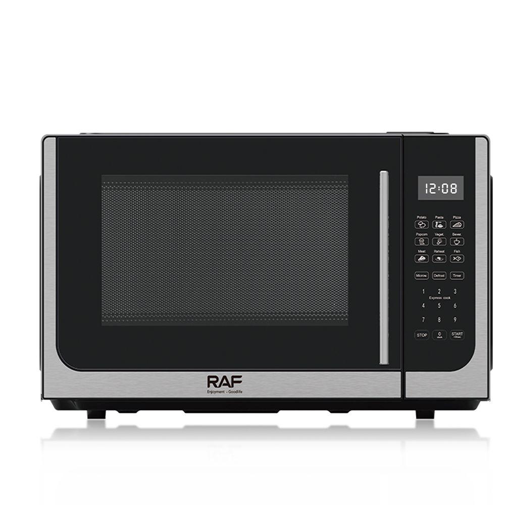 RAF European standard cross-border microwave oven, household heating microwave oven, office quick light wave turntable microwave oven, 25L Specification image