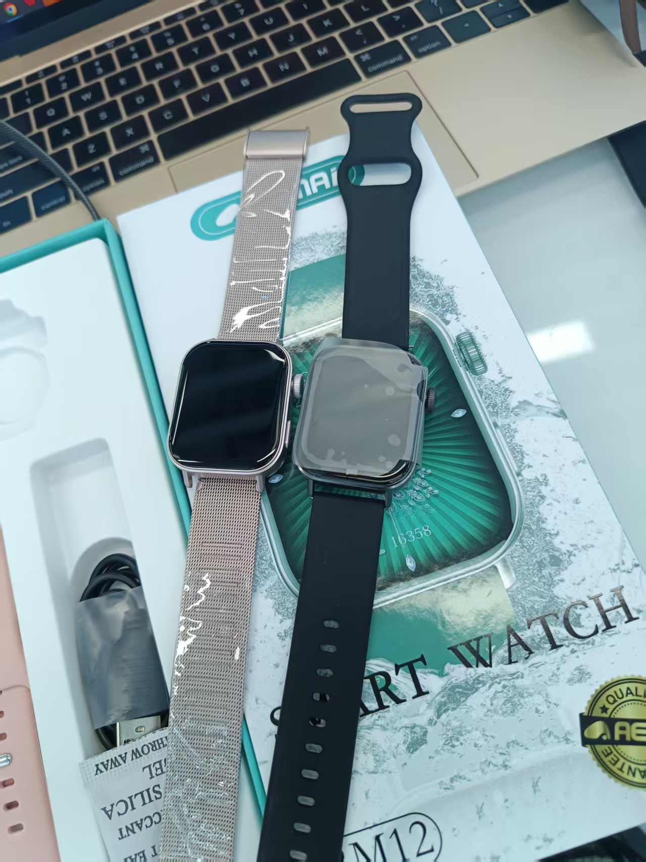 AEMAi Smartwatch Outdoor Sports Bluetooth Call high-definition heart rate detection Sports Watch RM12 Smartwatch Item Picture