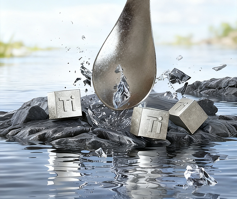 日本卡拉里纯钛勺子便携礼盒装轻巧抑菌勺高档轻奢冰花伯爵勺详情5