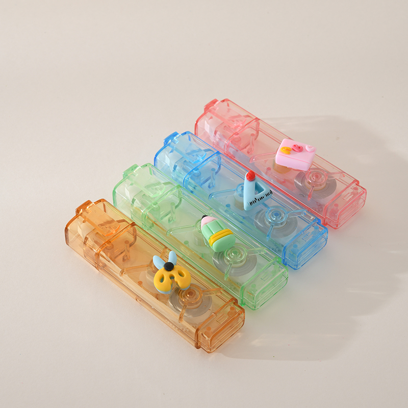 YB-8102  高品质笔夹修正带足米 超薄膜PET透明膜好用不断带 学生专用 工厂直销详情10