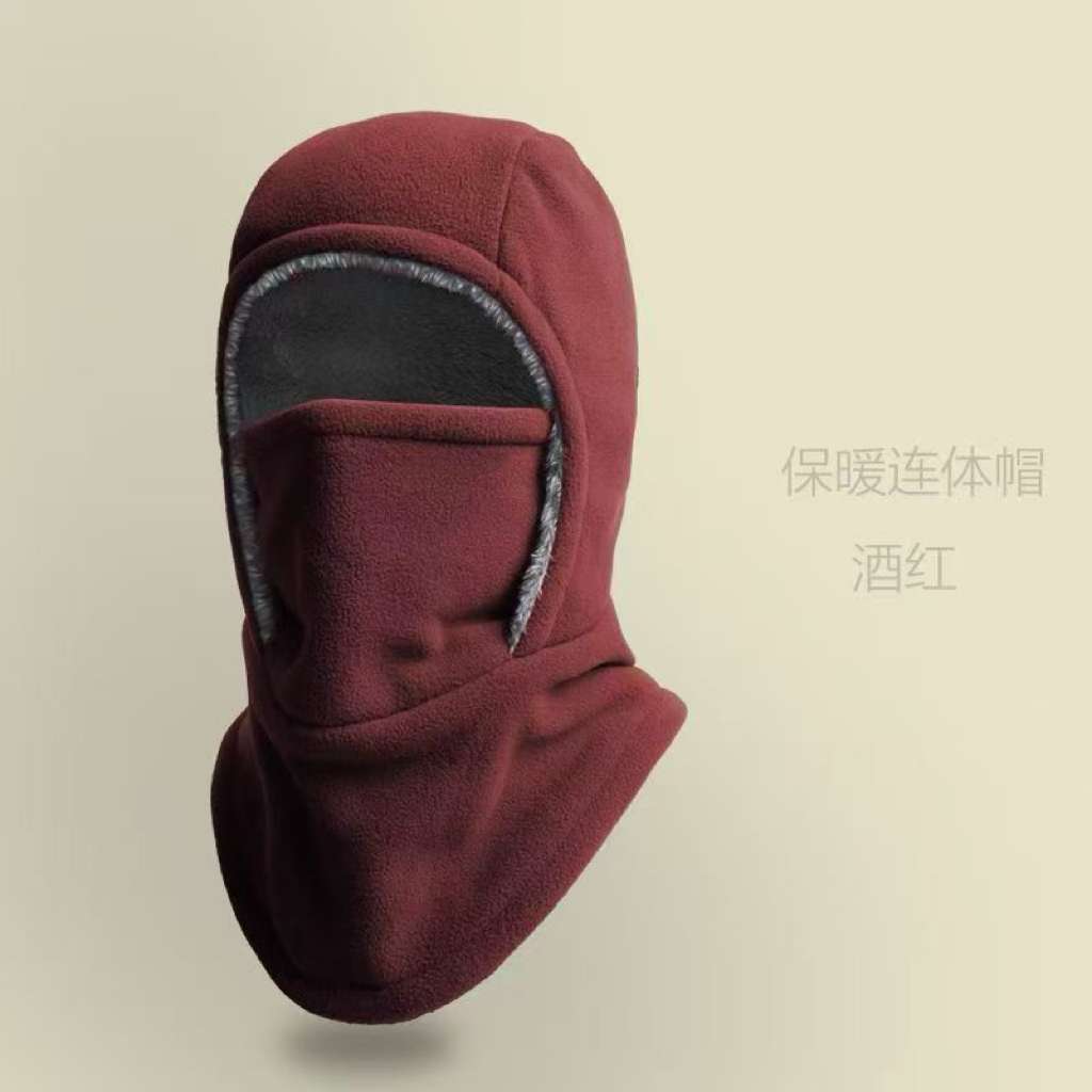 秋冬保暖头套三合一一体摇粒绒保暖帽子 Item Picture
