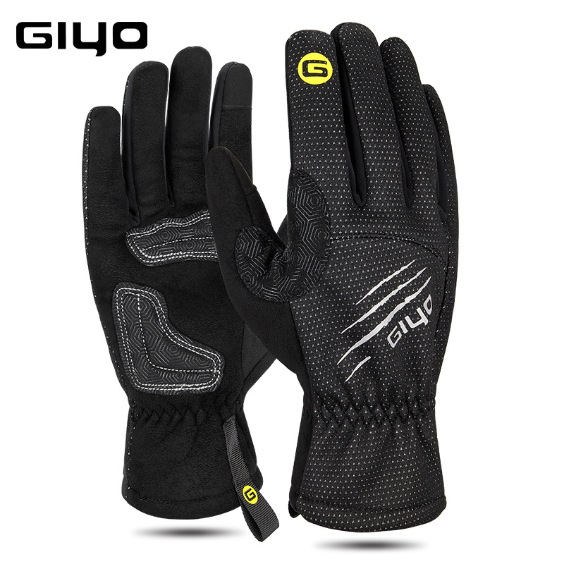 S-17 guantes de dedo largo GIYO pantalla táctil guantes de dedo largo ciclismo guantes de dedo completo guantes de ciclismo ciclismo guantes de dedo largo deportivo guantes calientes