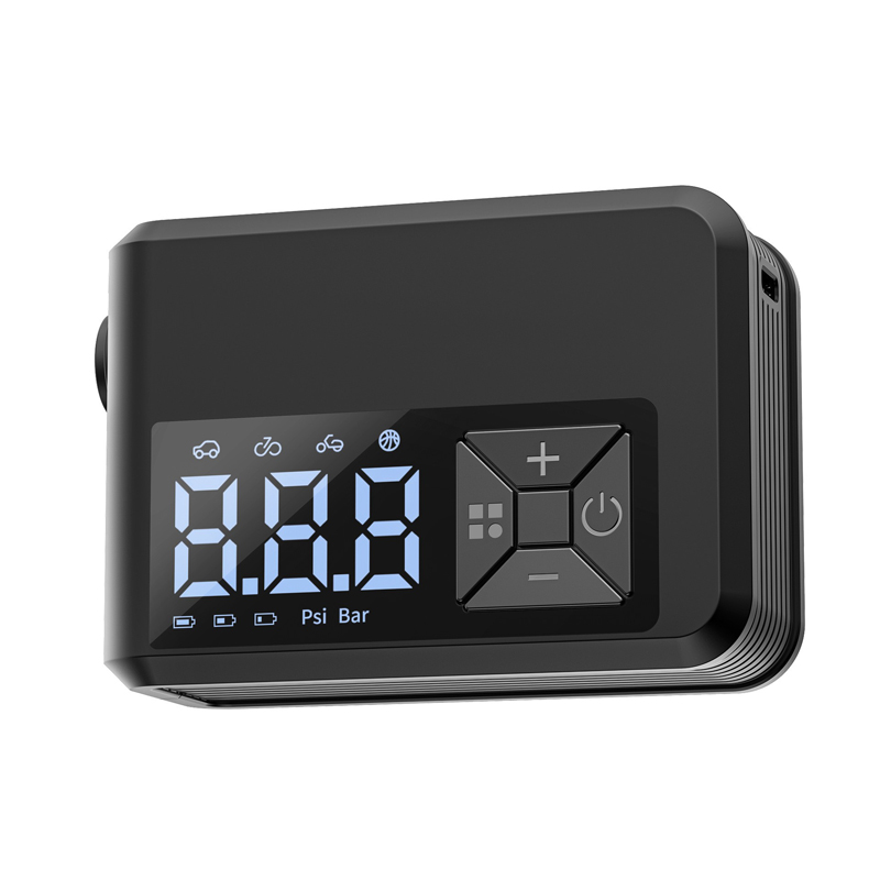 CC108 air pump digital display portable mini bicycle air pump, intelligent high-pressure air pump, mountain road bike, bicycle electric air pump, cycling equipment Item Picture