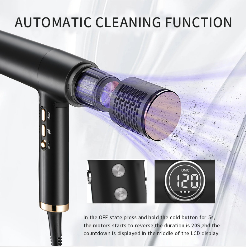 KOMEX康美丝吹风机110000RPM2000W大功率发廊专用家用新款电吹风厂家直销详情3