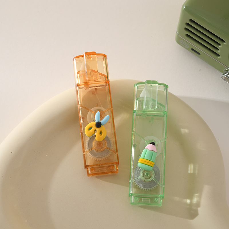 YB-8102  高品质笔夹修正带足米 超薄膜PET透明膜好用不断带 学生专用 工厂直销详情8