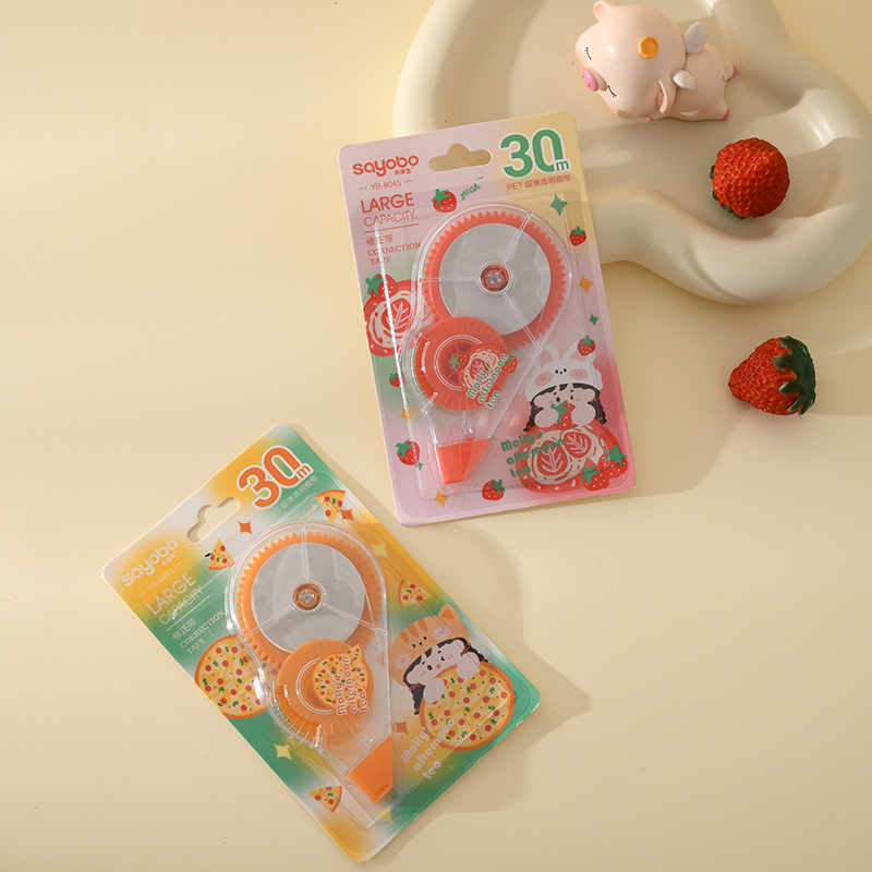 YB-8045 high-quality, large-capacity correction tape, 30-meter ultra-thin film PET transparent film, easy to use, continuous student use, factory direct sales details Picture