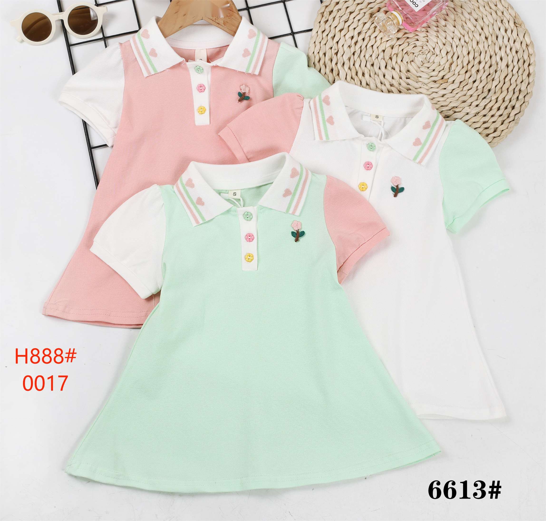 تنورة طفل رضيع قصيرة الأكمام، تنورة طفل قصيرة، تنورة طفل الخريف، تنورة طفل ELSA4. Item Picture