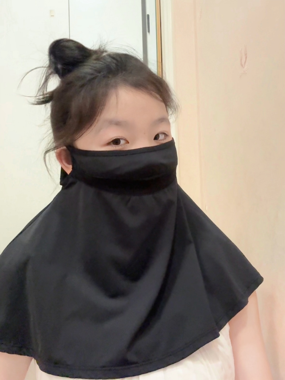 A new, eye-catching all-in-one face mask for women's UV protection and sun protection, neck protection and breathability Application Scenario