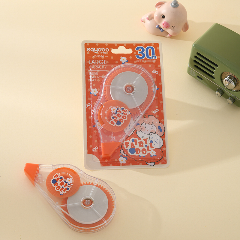 YB-8044 high-quality, large-capacity correction tape, 30-meter ultra-thin film PET transparent film, easy to use, continuous student use, factory direct sales details Picture