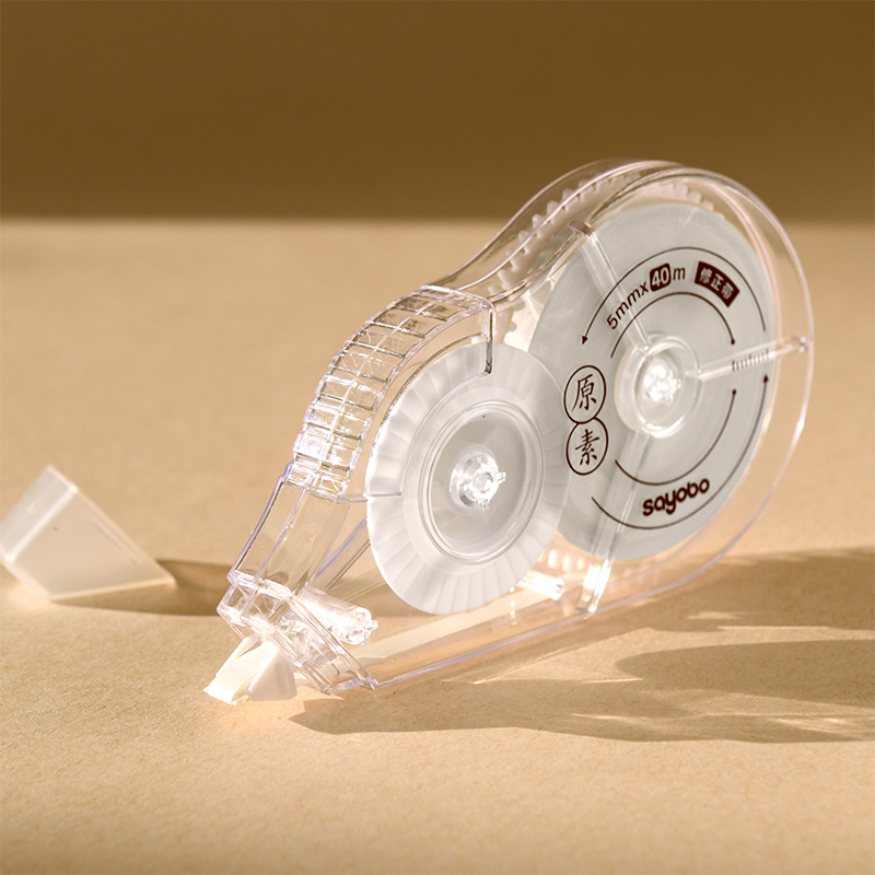 YB-8054 high-quality, large-capacity correction tape, 30-meter ultra-thin film PET transparent film, easy to use, continuous use for students, factory direct sales Application Scenario