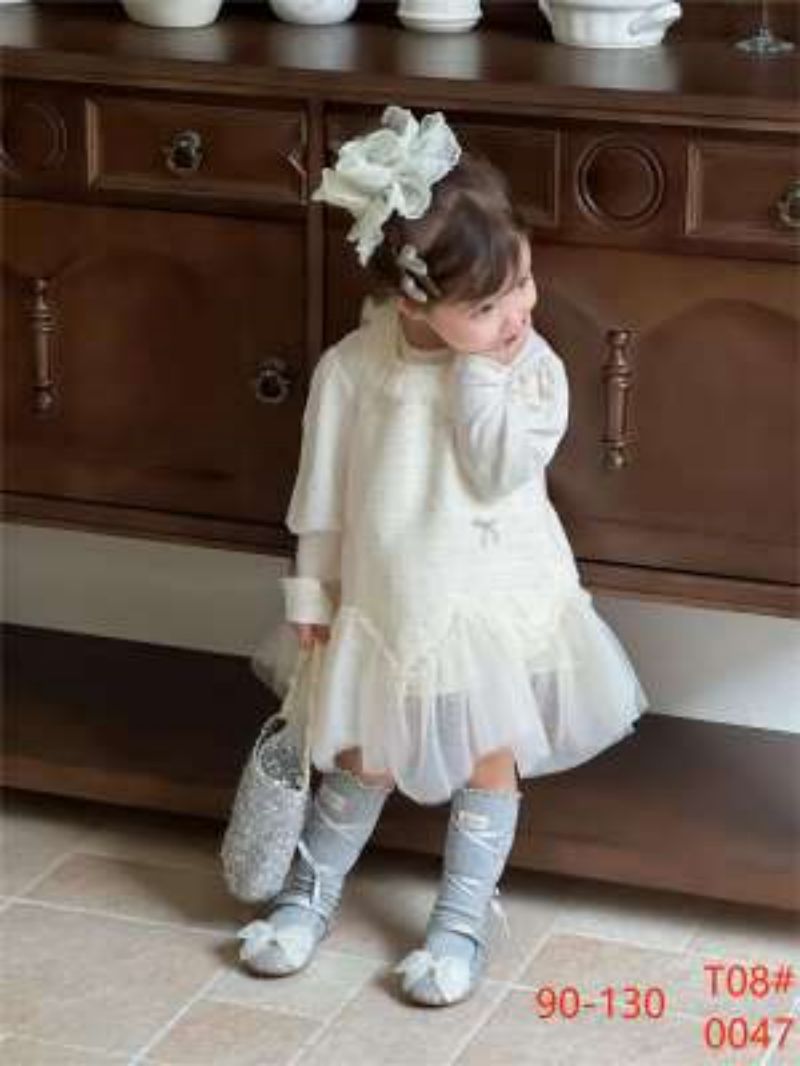 童装婴儿短袖公主裙百褶裙美式秋季童裙衣服儿童裙子Elsa3细节图