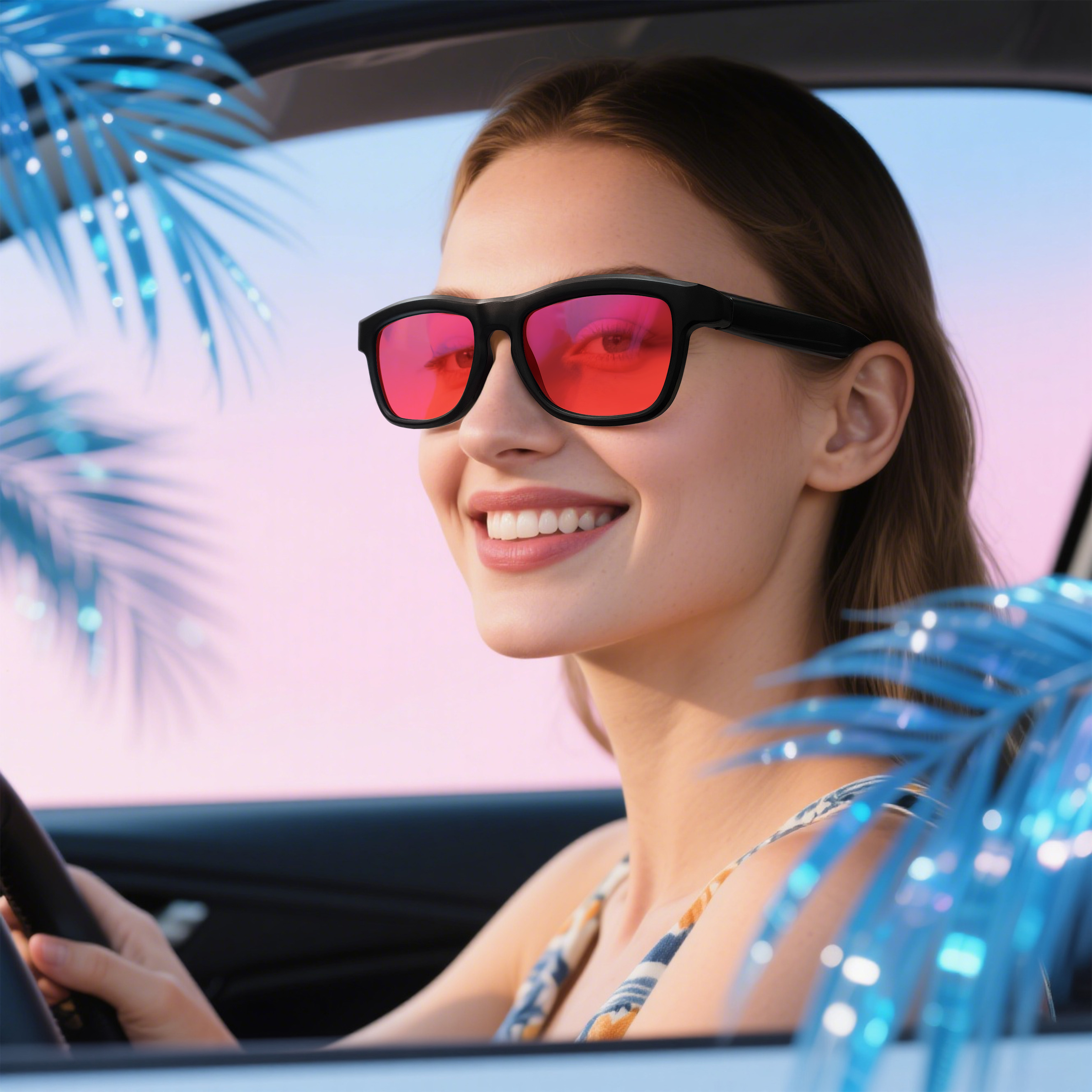 Amazon's Best-Selling Ai Bluetooth Glasses Support Real-Time Translation In Over 100 Languages Item Picture
