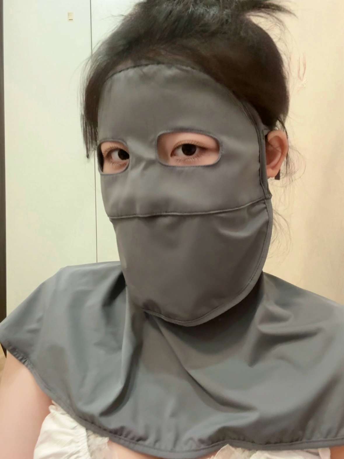 Women's protective face mask for drinking water, UV protection and sun protection, universal multi-functional protective equipment for adults Application Scenario