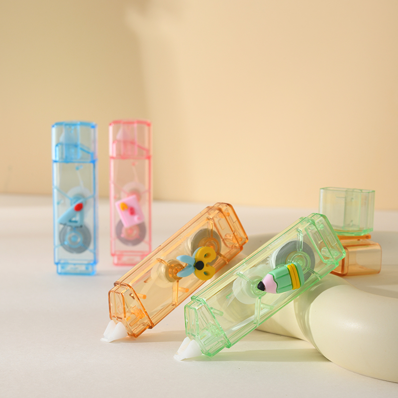 YB-8102  高品质笔夹修正带足米 超薄膜PET透明膜好用不断带 学生专用 工厂直销详情12