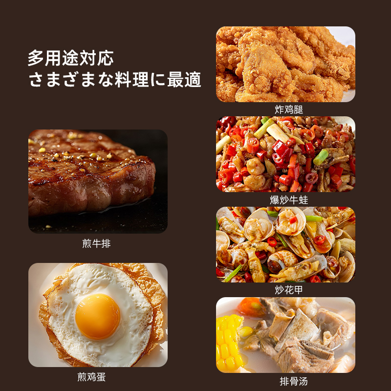 Karari 28cm deep frying titanium pan, non-stick extreme iron, refined through repeated hammering, frying pan, steak pan, stir-frying pan Item Picture