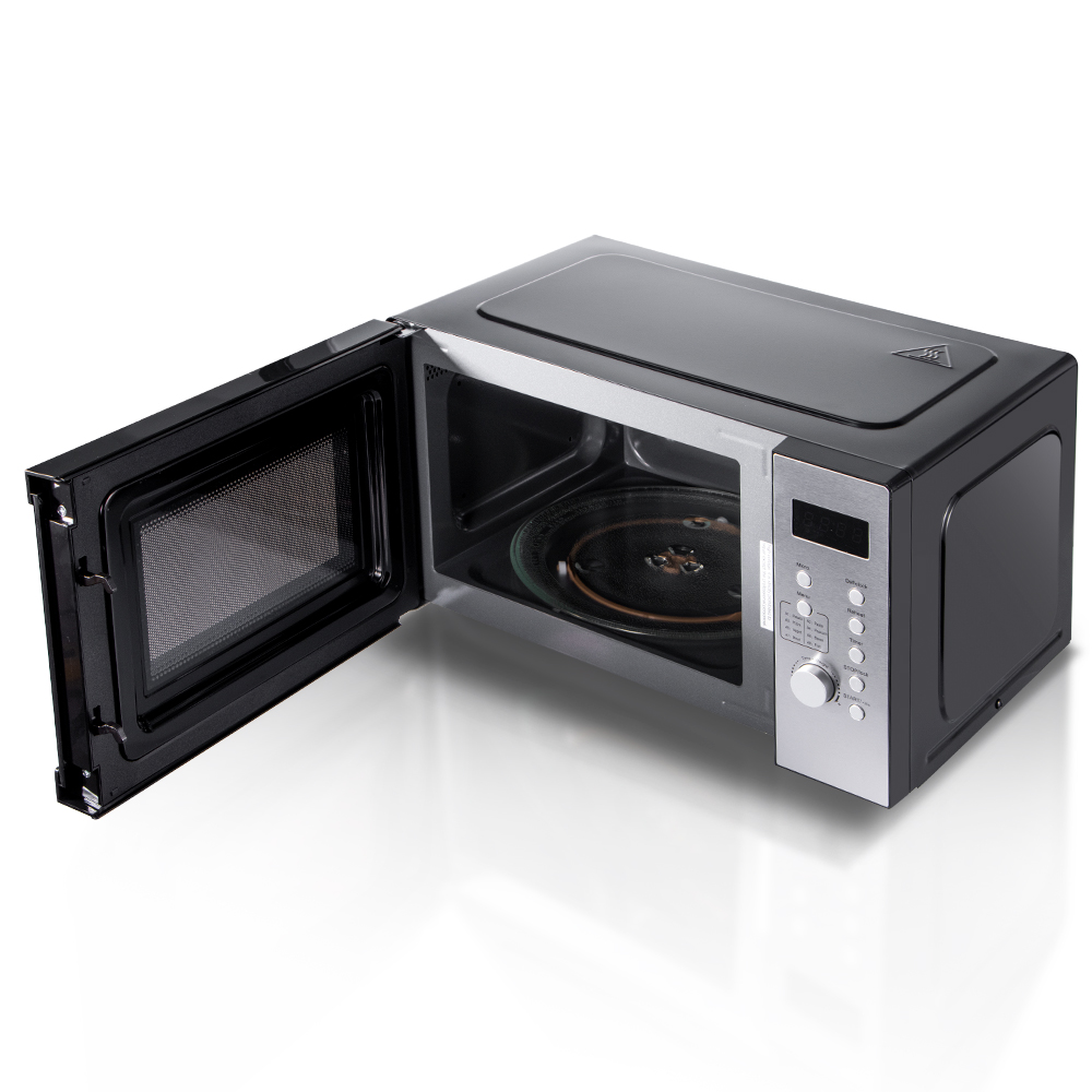 RAF European standard cross-border microwave oven, household quick light wave turntable microwave oven, 25L visible heating microwave oven Application Scenario