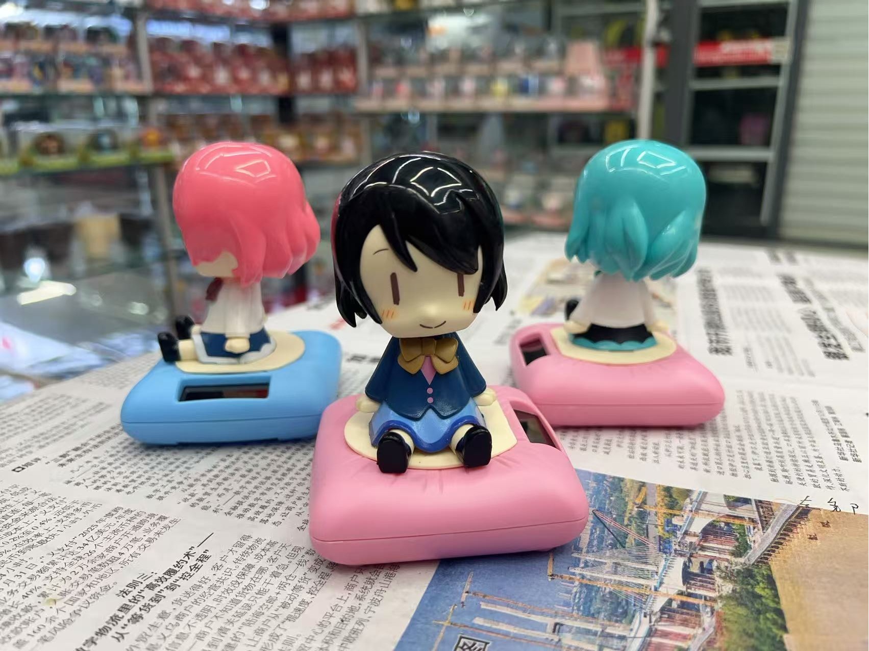 初音未来手办猫耳短袖睡衣坐姿二次元动漫车载模型摆件送男友礼物详情1