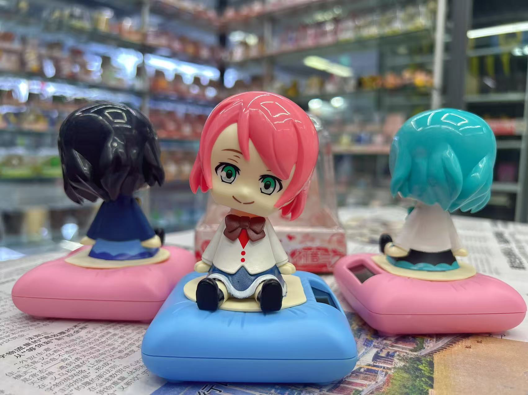 初音未来手办猫耳短袖睡衣坐姿二次元动漫车载模型摆件送男友礼物详情2