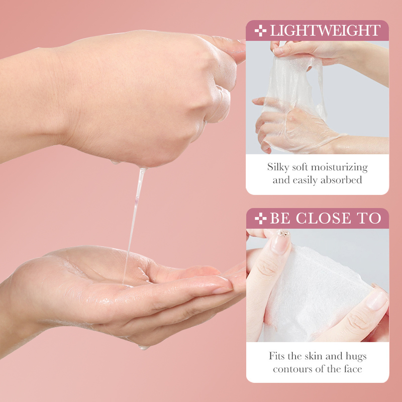 Dear she Tomato Hyaluronic Acid Moisturizing Mask Sheet Set Moisturizing, Nourishing, Brightening and Softening Skin Breathable Sheet Mask Wholesale Application Scenario