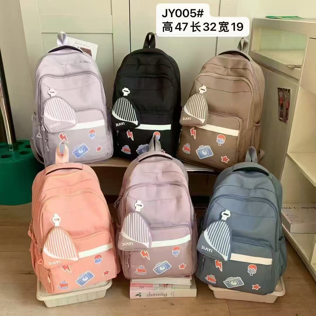 New style 2-piece set large capacity backpack Specification drawing
