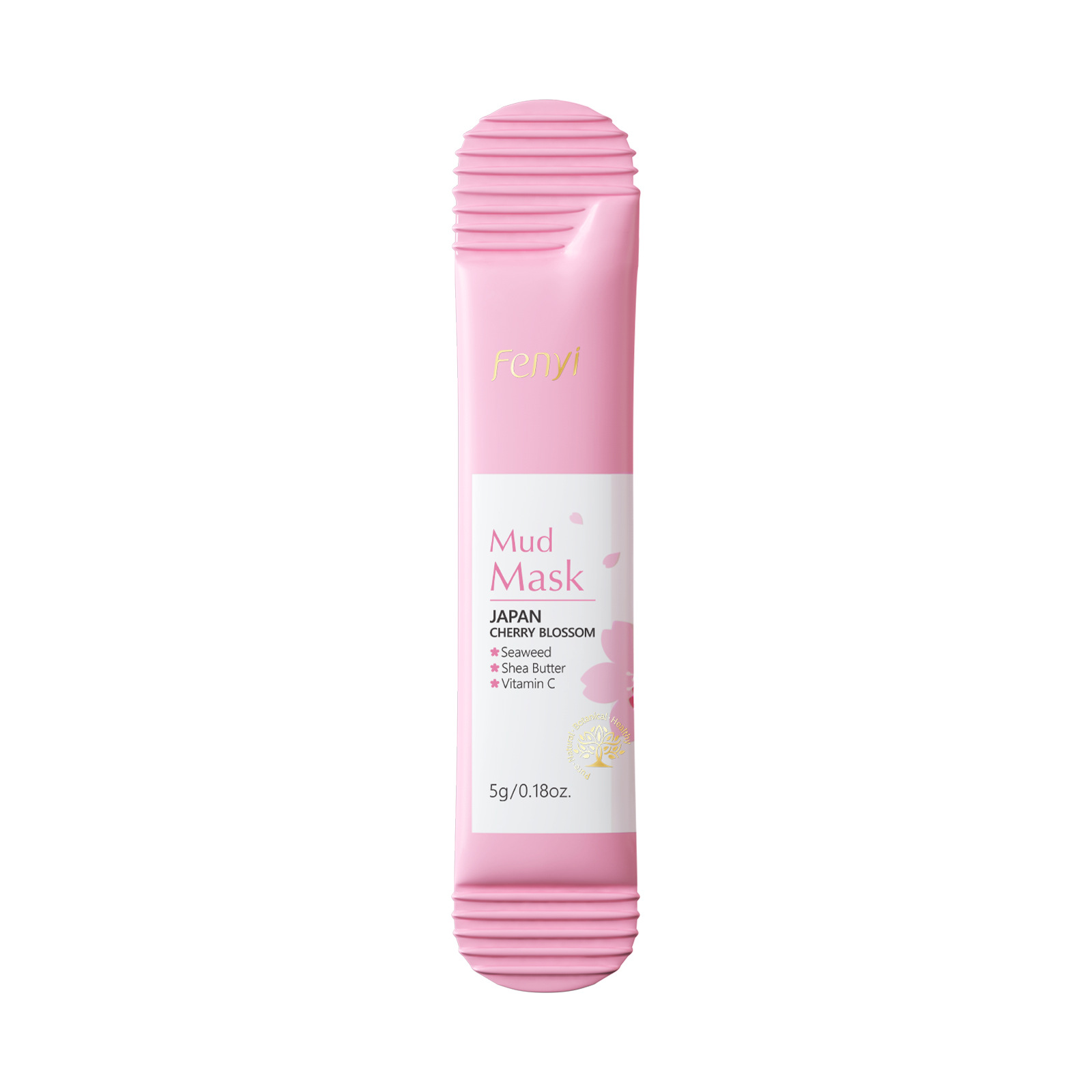 Fenyi Cherry Blossom Mud Mask Sheet in Bag, 5g Hydrating, Moisturizing and Cleansing Mask, skin care product for export, all in English Item Picture