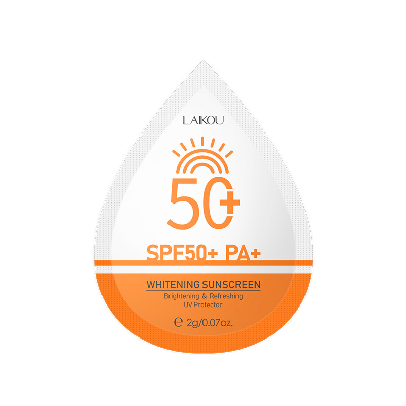 LAIKOU sunscreen 2g Laikou Hydrating Moisturizing Isolating Cream Cross-border Supply Shopee joom Wholesale Item Picture