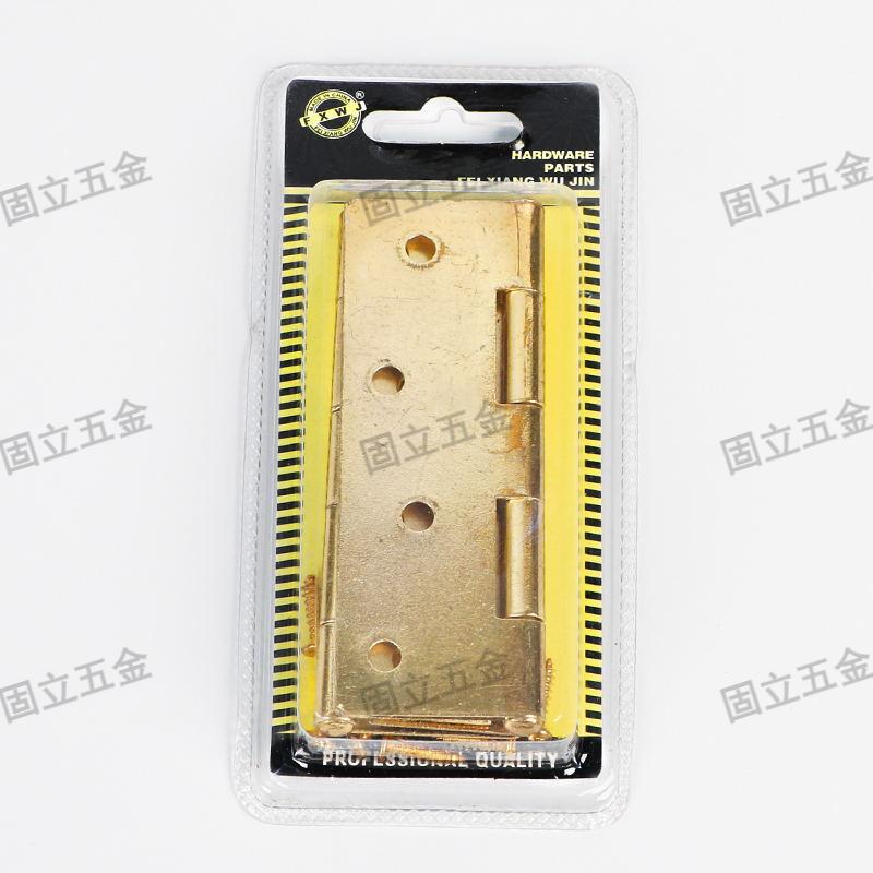 Iron hinges for export, wooden box packaging, cabinet doors, large hinges, wooden door hinges, 4-inch, 3-inch, 2.5-inch, 1-inch natural color hinges details Picture