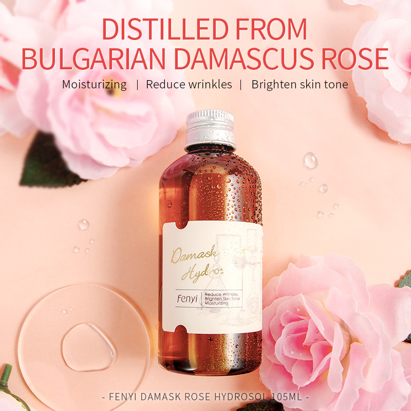 FENYI Damascus Rose Hydrosol 105ml Moisturizing, Refreshing and Hydrating Hydrosol Wholesale Cross-border Manufacturer Specification drawing